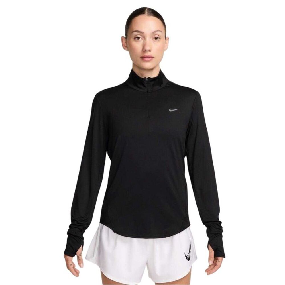 Nike Womens/Ladies Swift Quarter Zip Running Top / Black